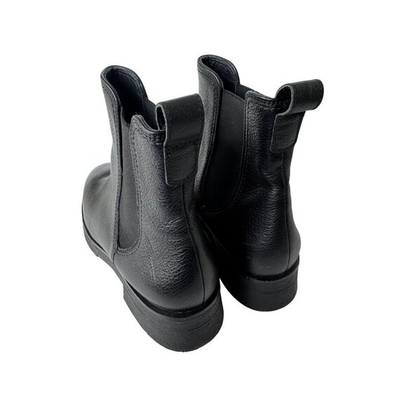 Paul Green Black Sunny Chelsea Boots Slip on Ankle UK 5.5 US 8 NEW - Picture 4 of 5